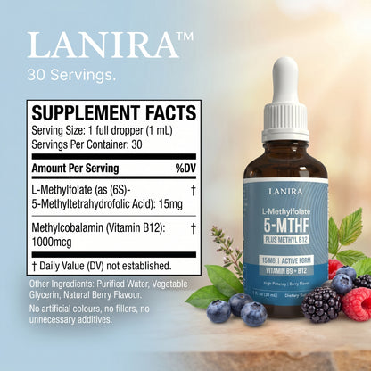 Lanira L-Methylfolate Plus Methyl-B12