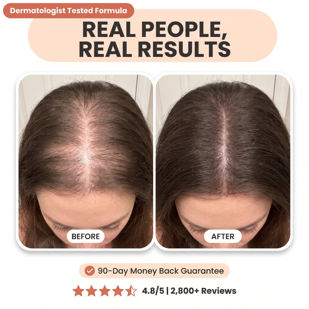 Lanira Hair Revival Serum With Built-In Brush