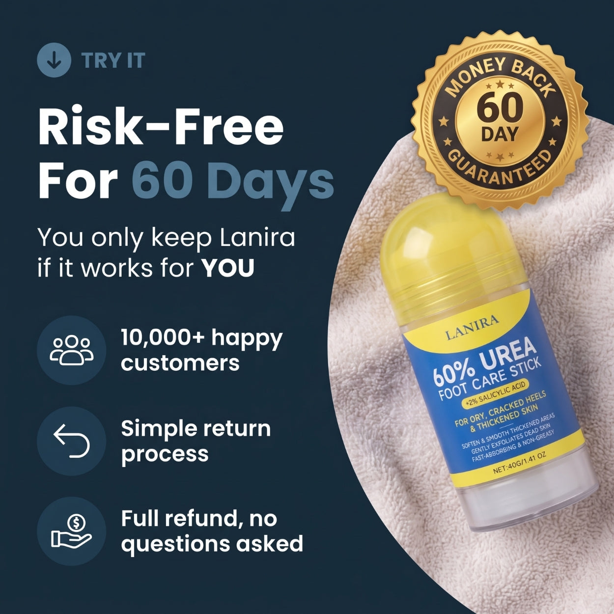 Lanira Pure Feet Care Stick