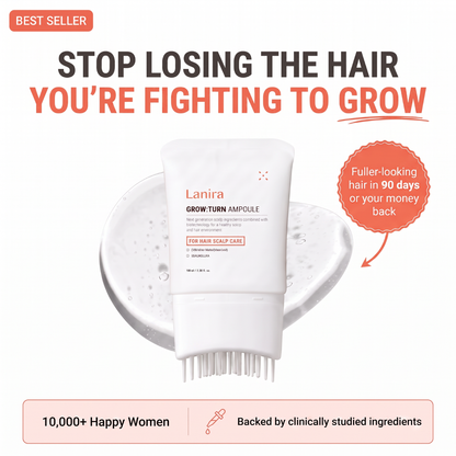Lanira Hair Revival Serum With Built-In Brush