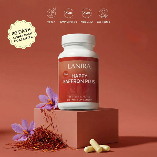 Lanira™ ⎻ Clinical Grade Saffron Plus For Calm Restoration